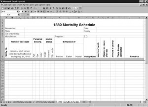 CensusTools US 1880 Mortality Schedule Template